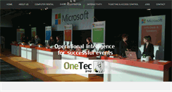 Desktop Screenshot of onetec.be
