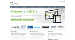 Desktop Screenshot of onetec.pk